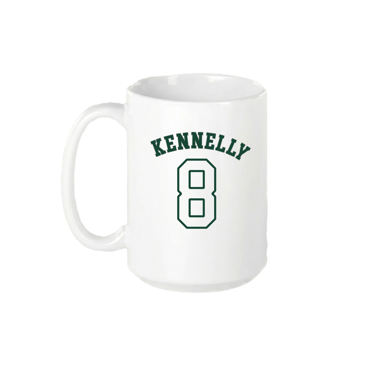 15oz Coffee Mug — Shirsey Arch in White
