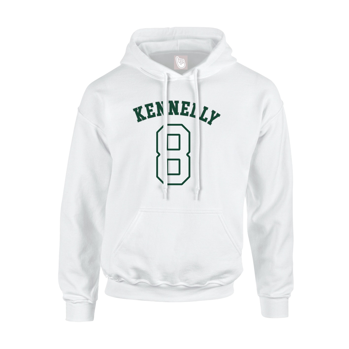 Hoodie — Shirsey Arch in White