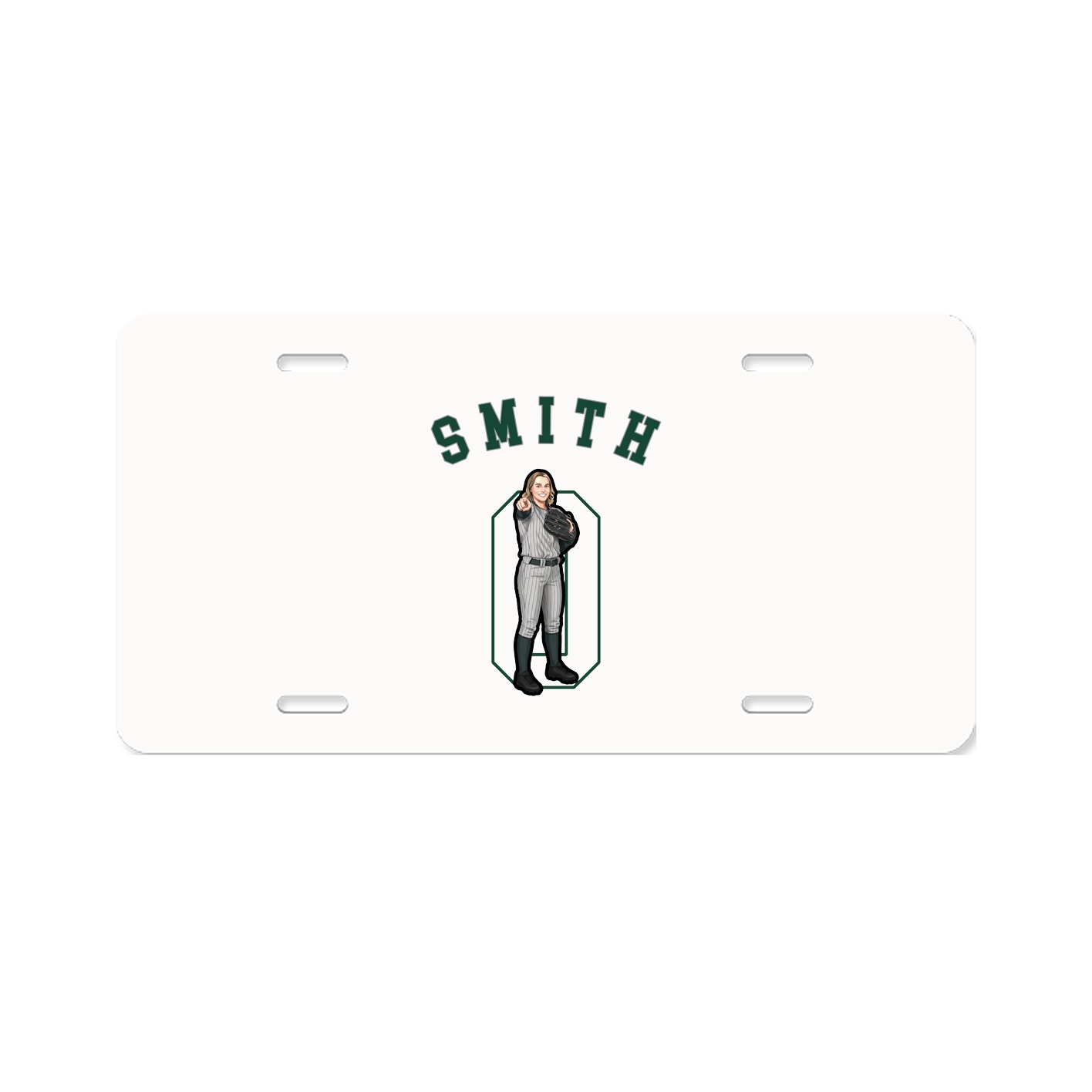 License Plate — Shirsey Arch in Classic