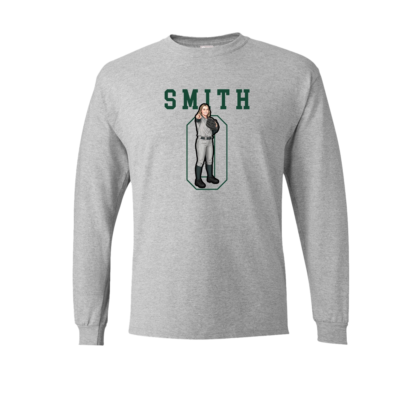 Long Sleeve Tee — Shirsey in Grey