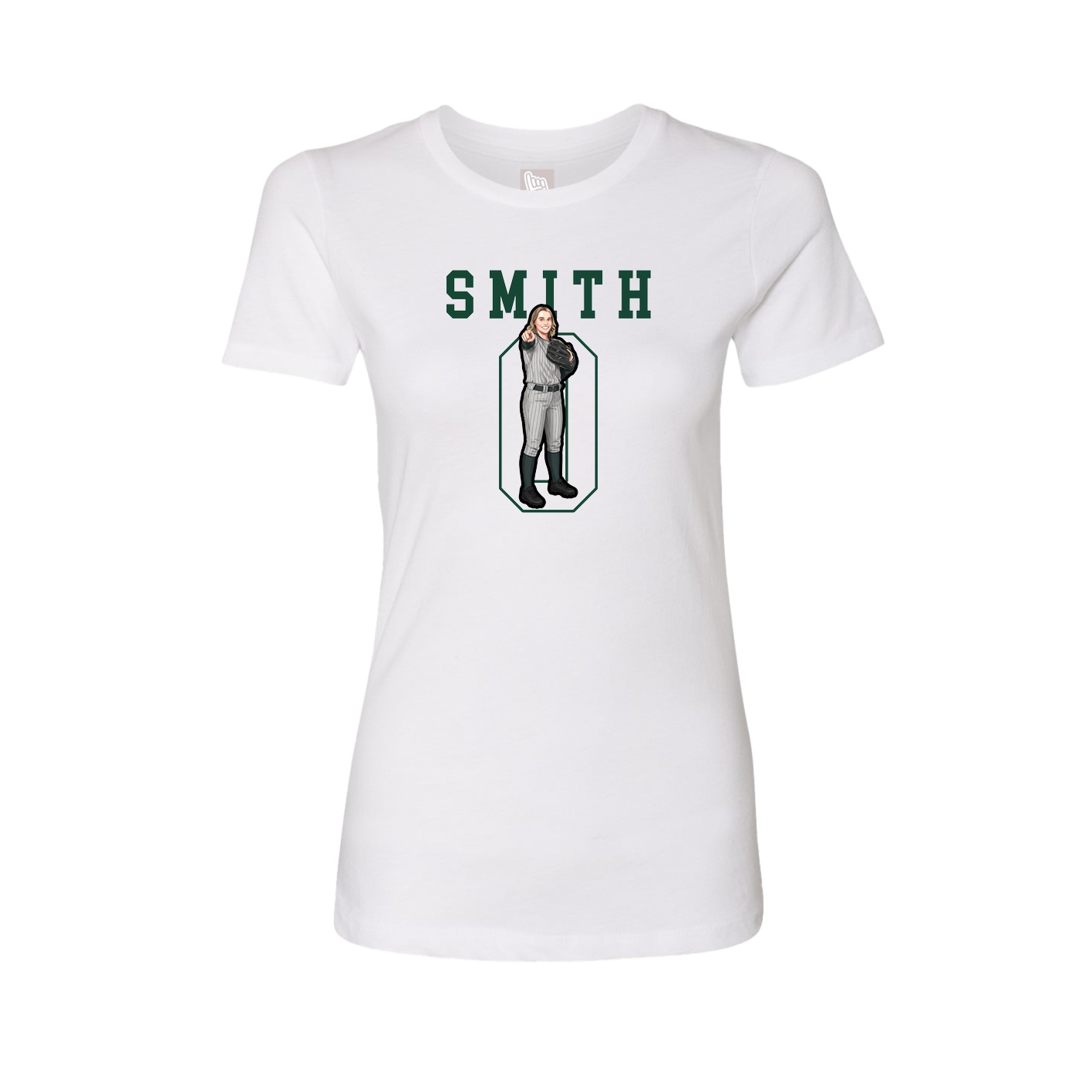 Fitted Women's Tee — Shirsey in White
