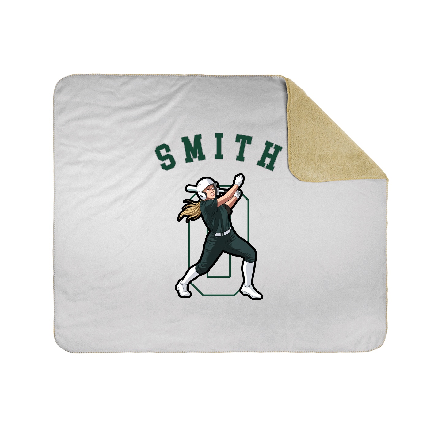 Throw Blanket — Shirsey Arch in White