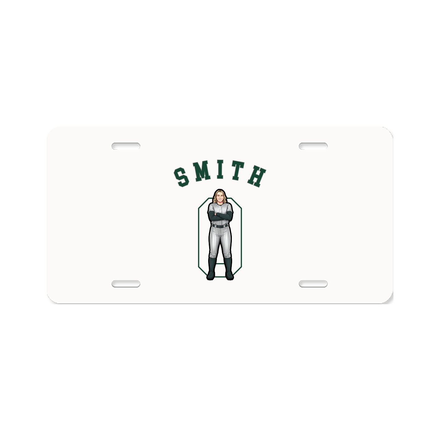 License Plate — Shirsey Arch in Classic