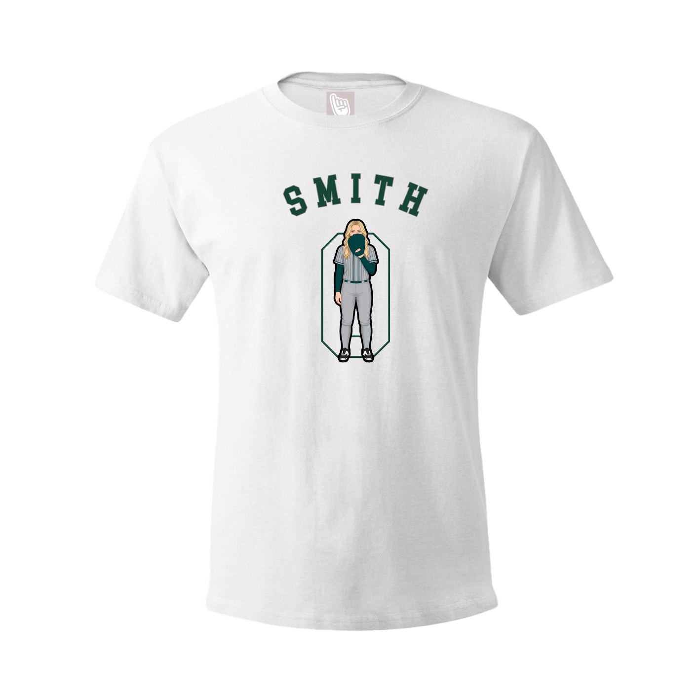 Tee — Shirsey Arch in White