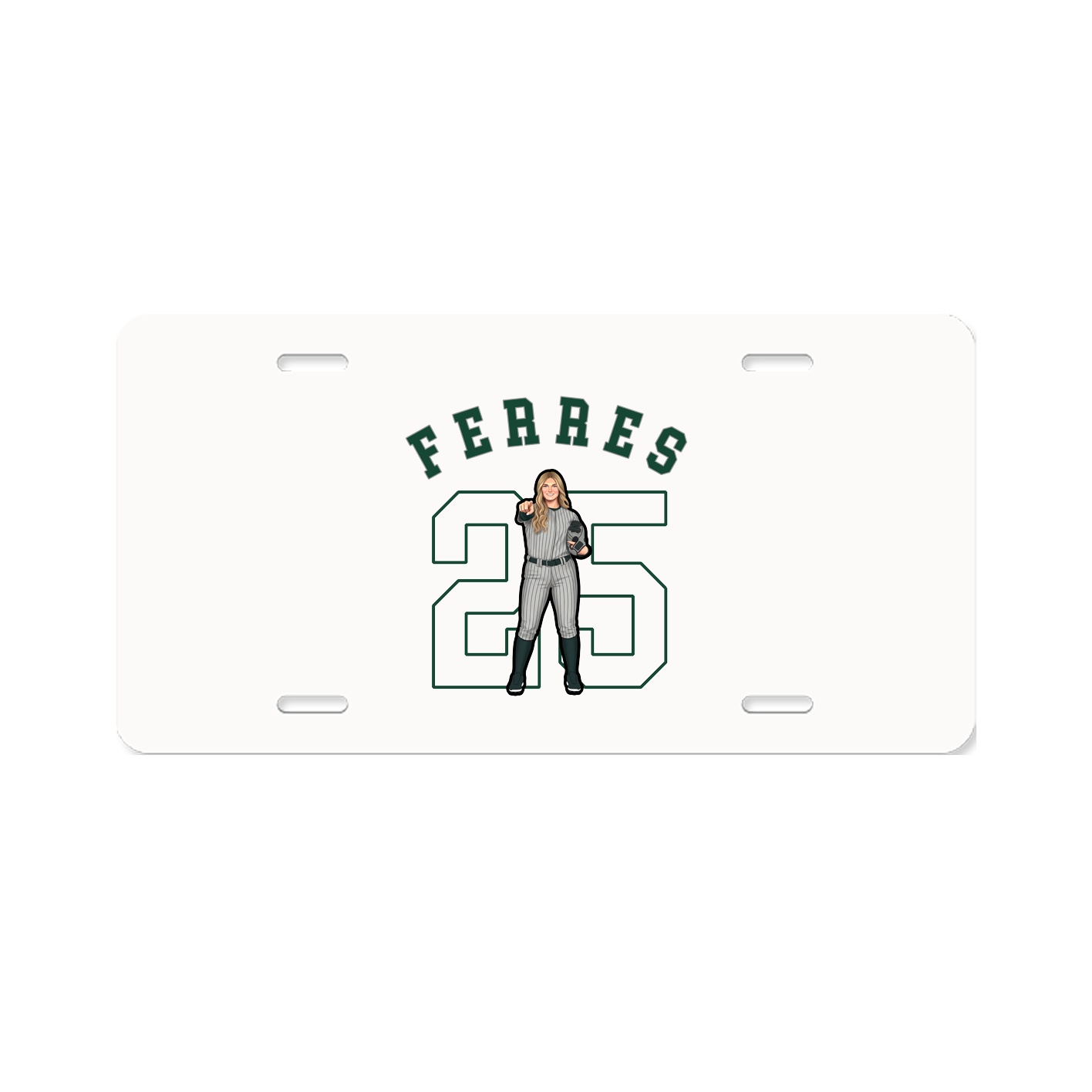 License Plate — Shirsey Arch in Classic