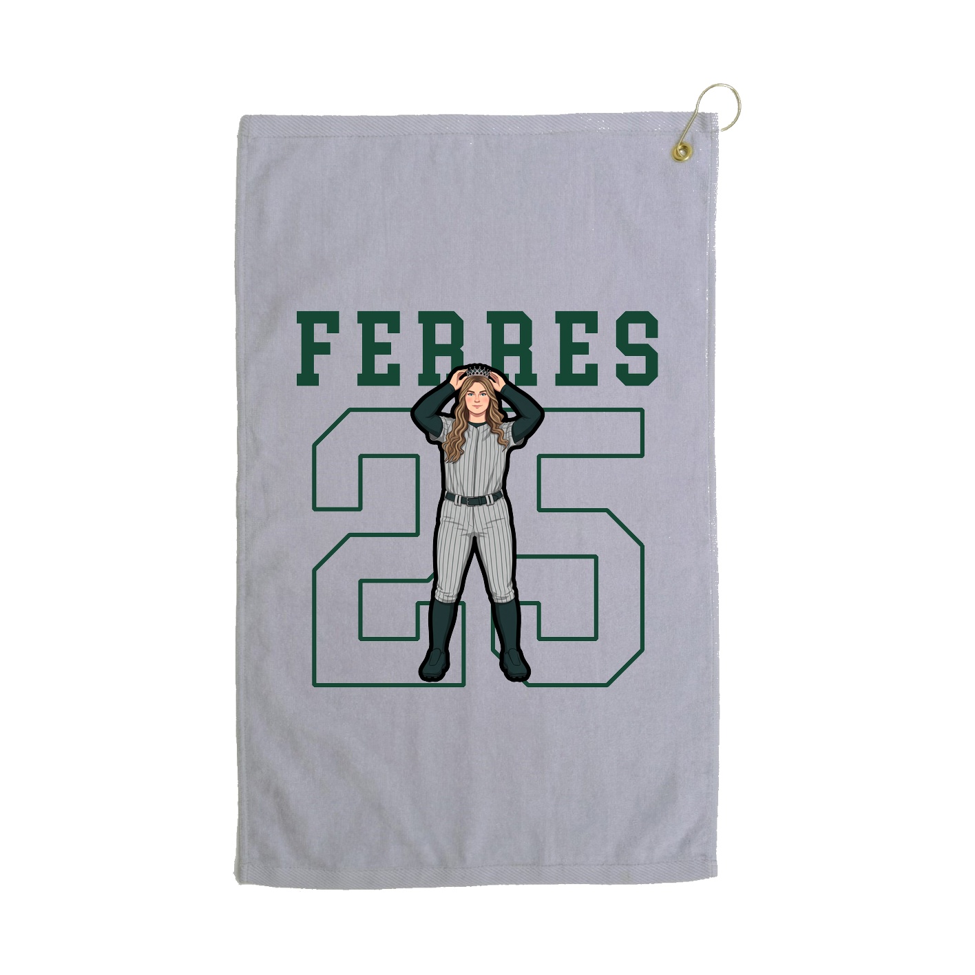 Golf Towel — Shirsey in Grey