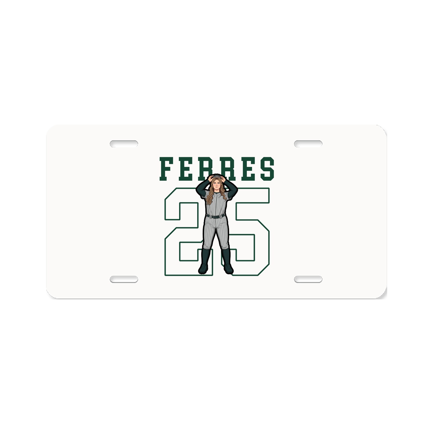 License Plate — Shirsey in Classic