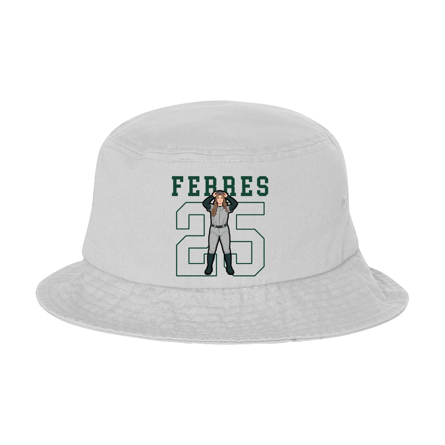 Bucket Cap — Shirsey in White