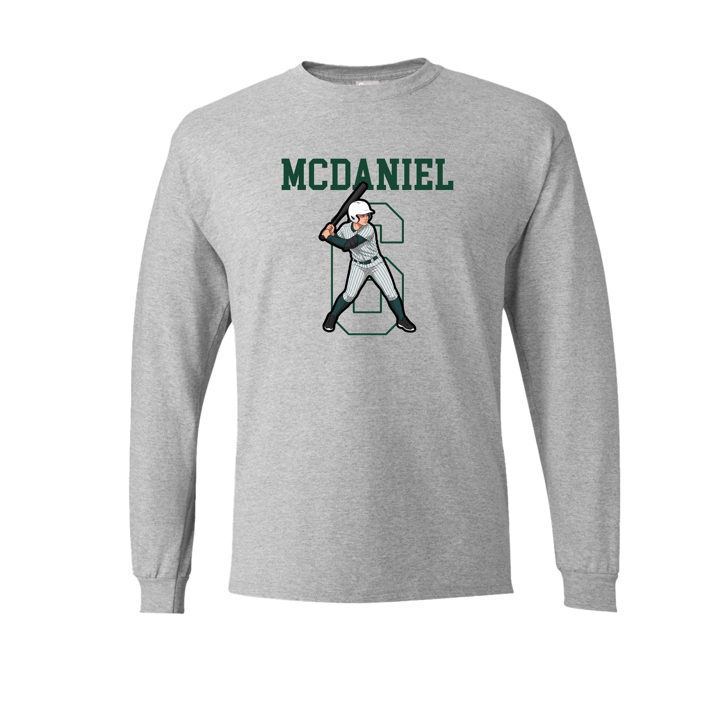 Long Sleeve Tee — Shirsey in Grey