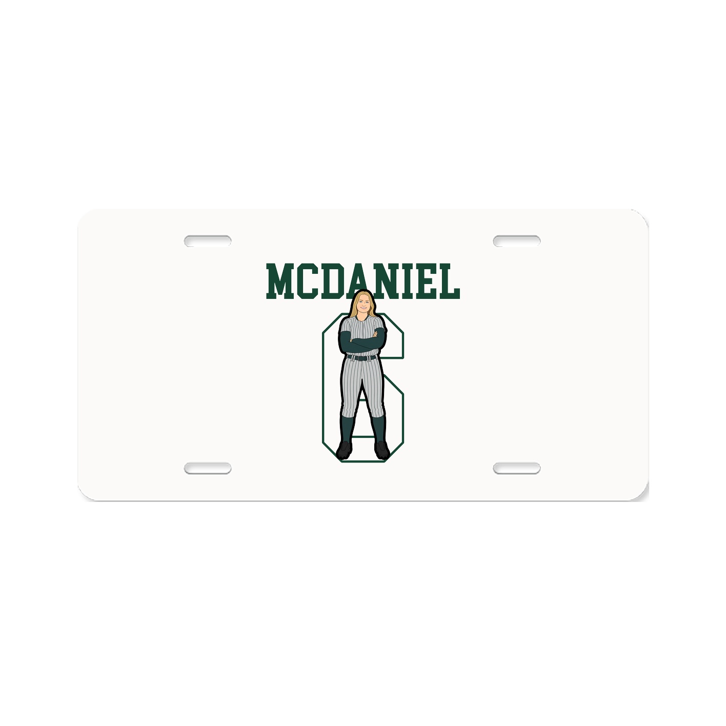 License Plate — Shirsey in Classic
