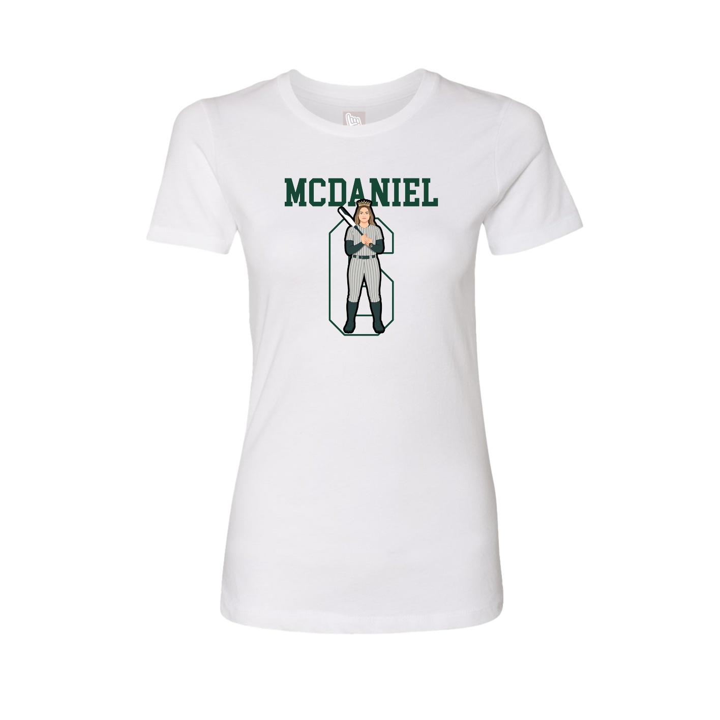 Fitted Women's Tee — Shirsey in White