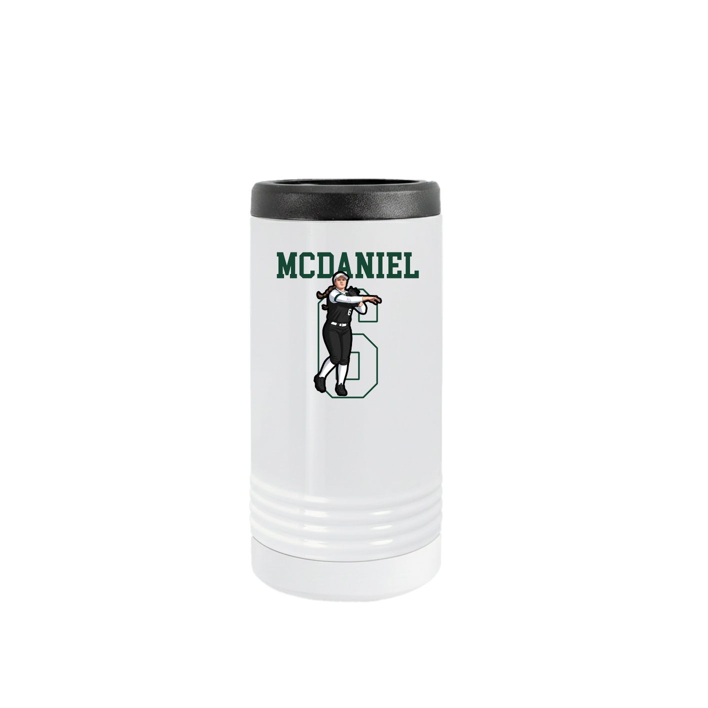 Slim Beverage Holder — Shirsey in White