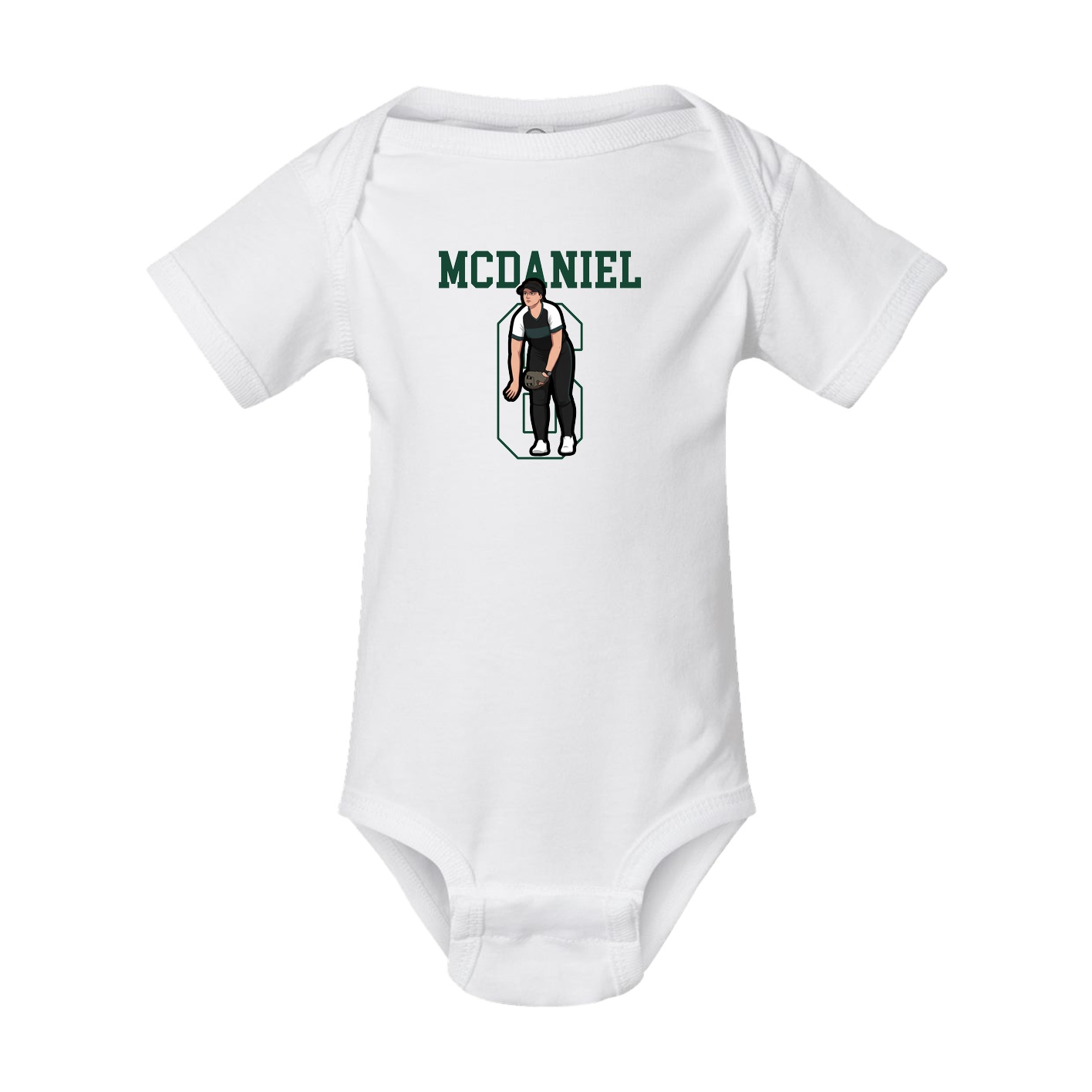 Baby Onesie — Shirsey in White
