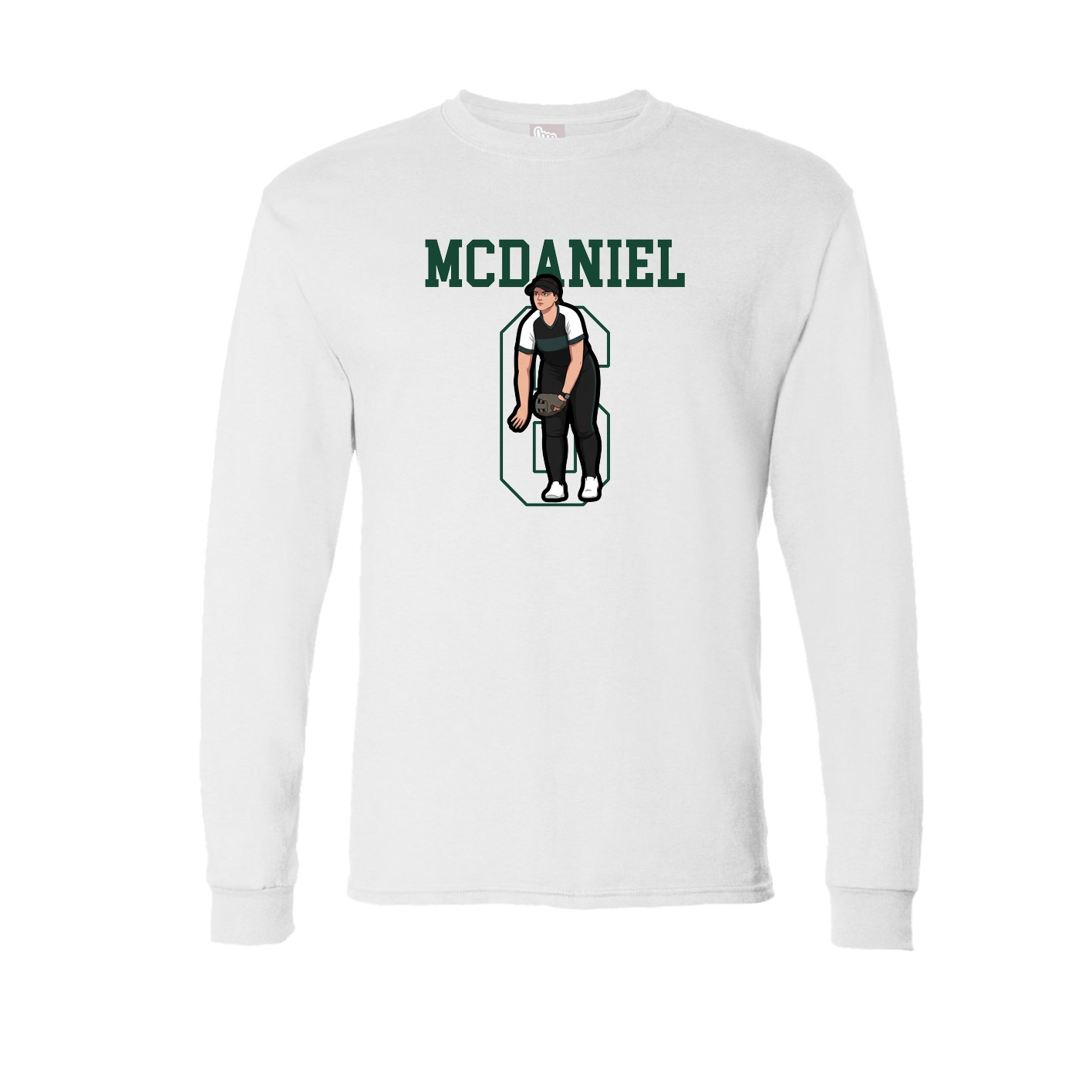Long Sleeve Tee — Shirsey in White