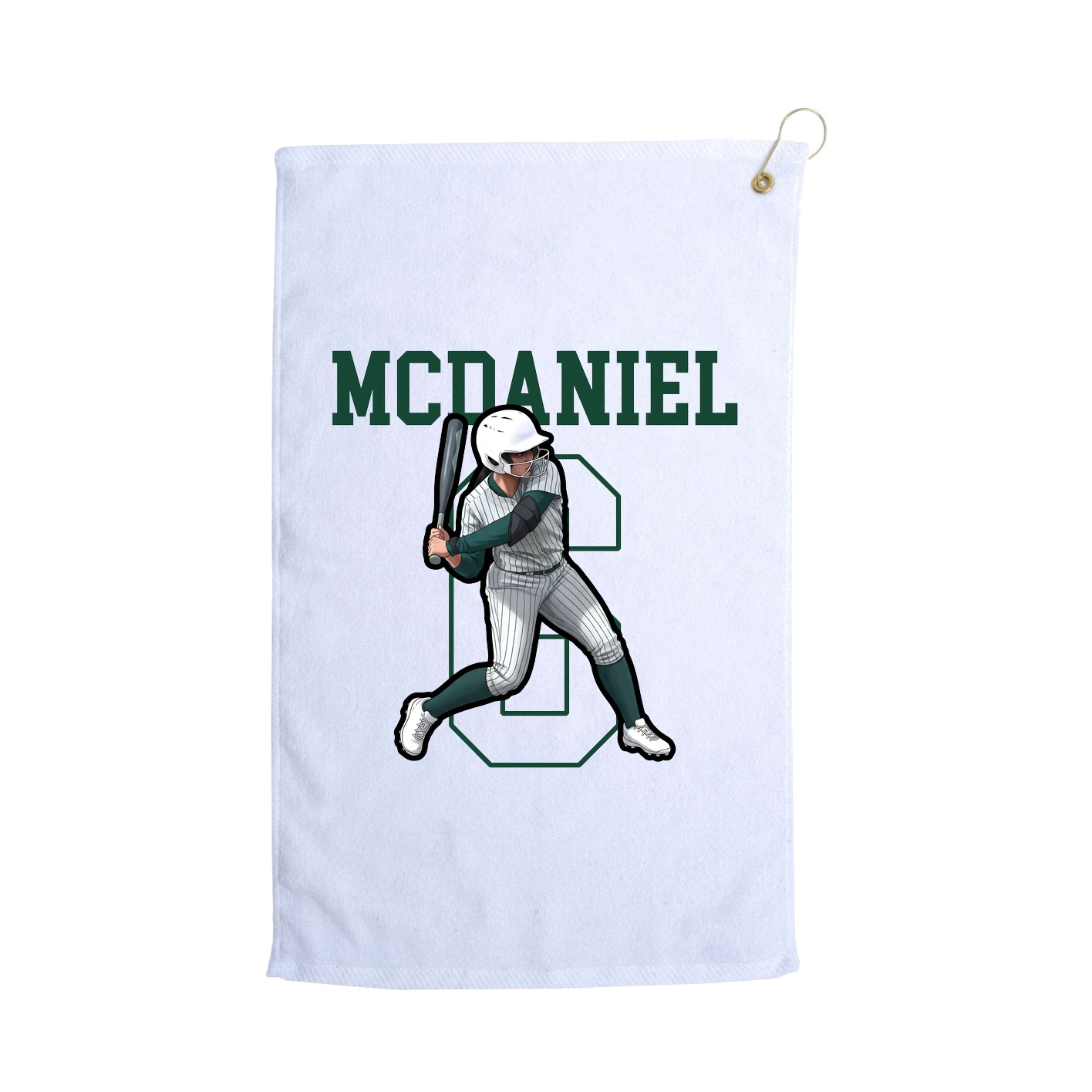 Golf Towel — Shirsey in White