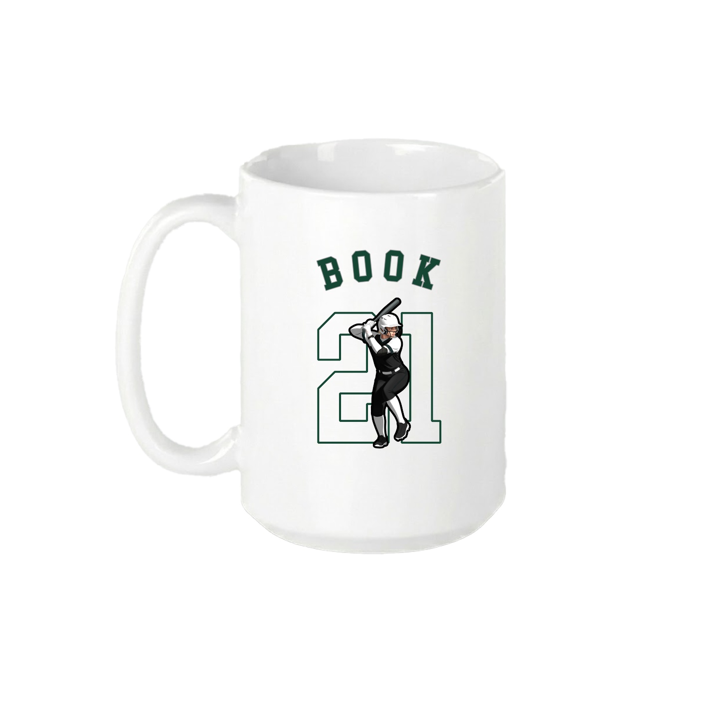 15oz Coffee Mug — Shirsey Arch in White