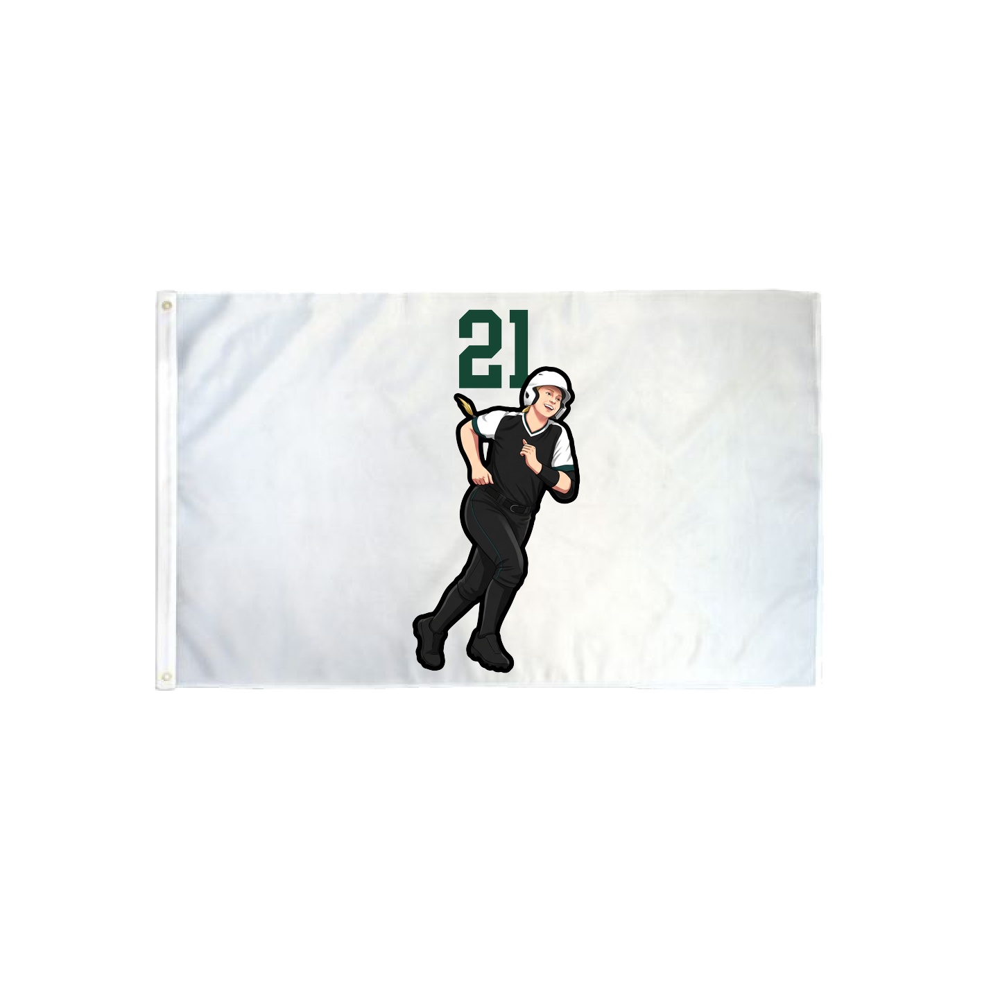 3x5 Flag — Number Top in Classic