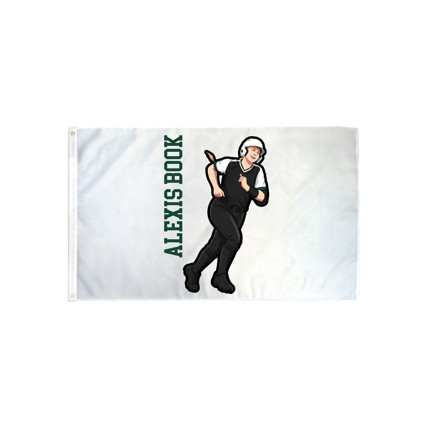 3x5 Flag — Name Vertical in Classic