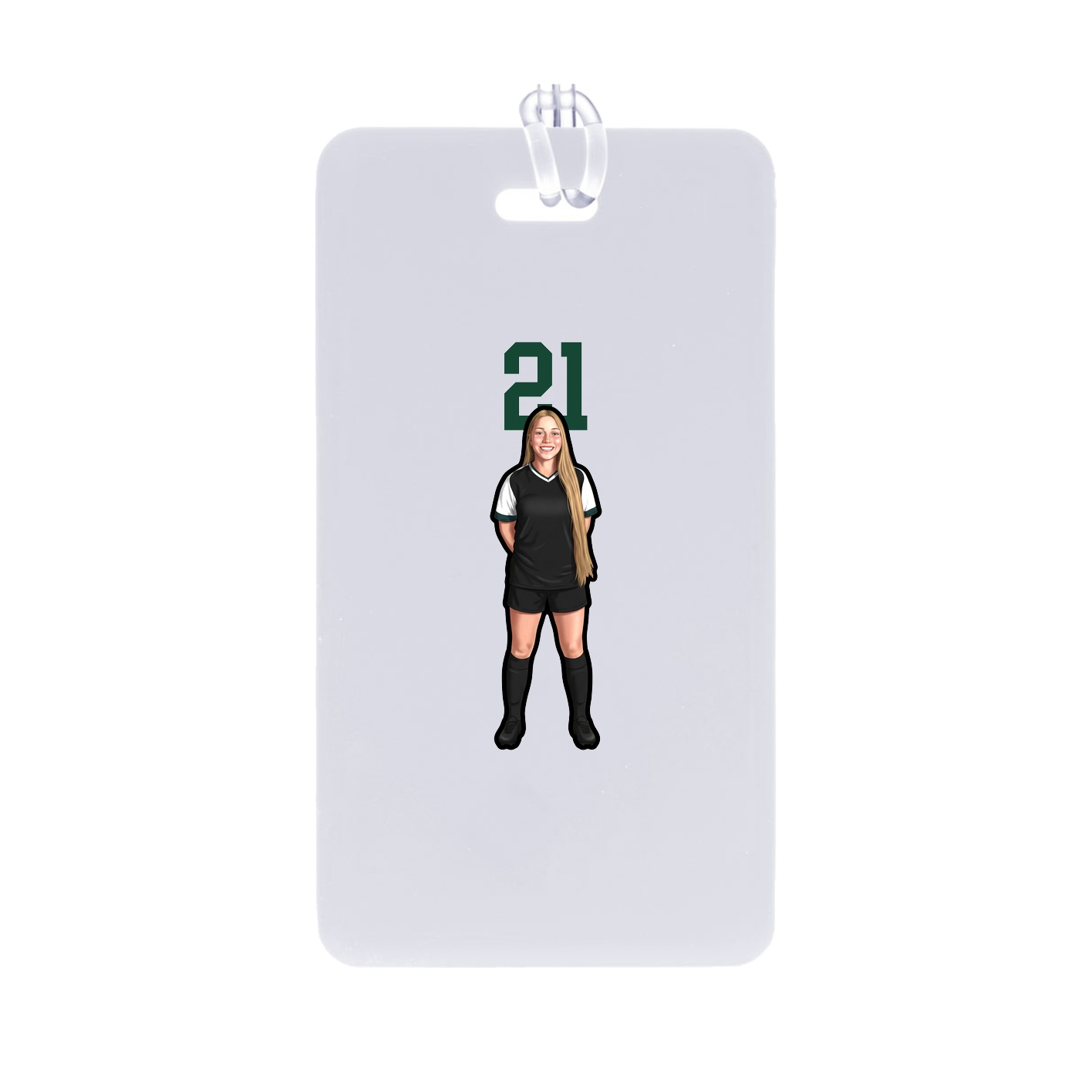 Bag Tag — Number Top in Classic