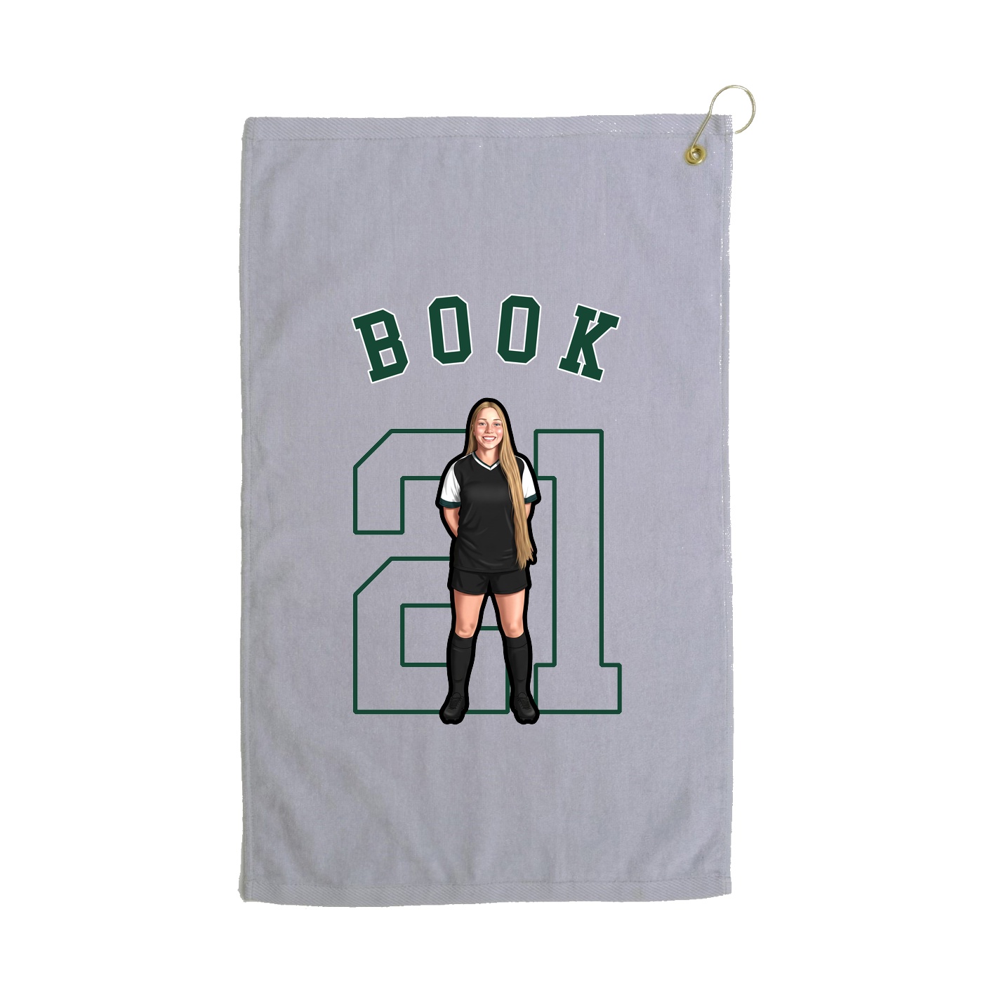 Golf Towel — Shirsey Arch in Grey