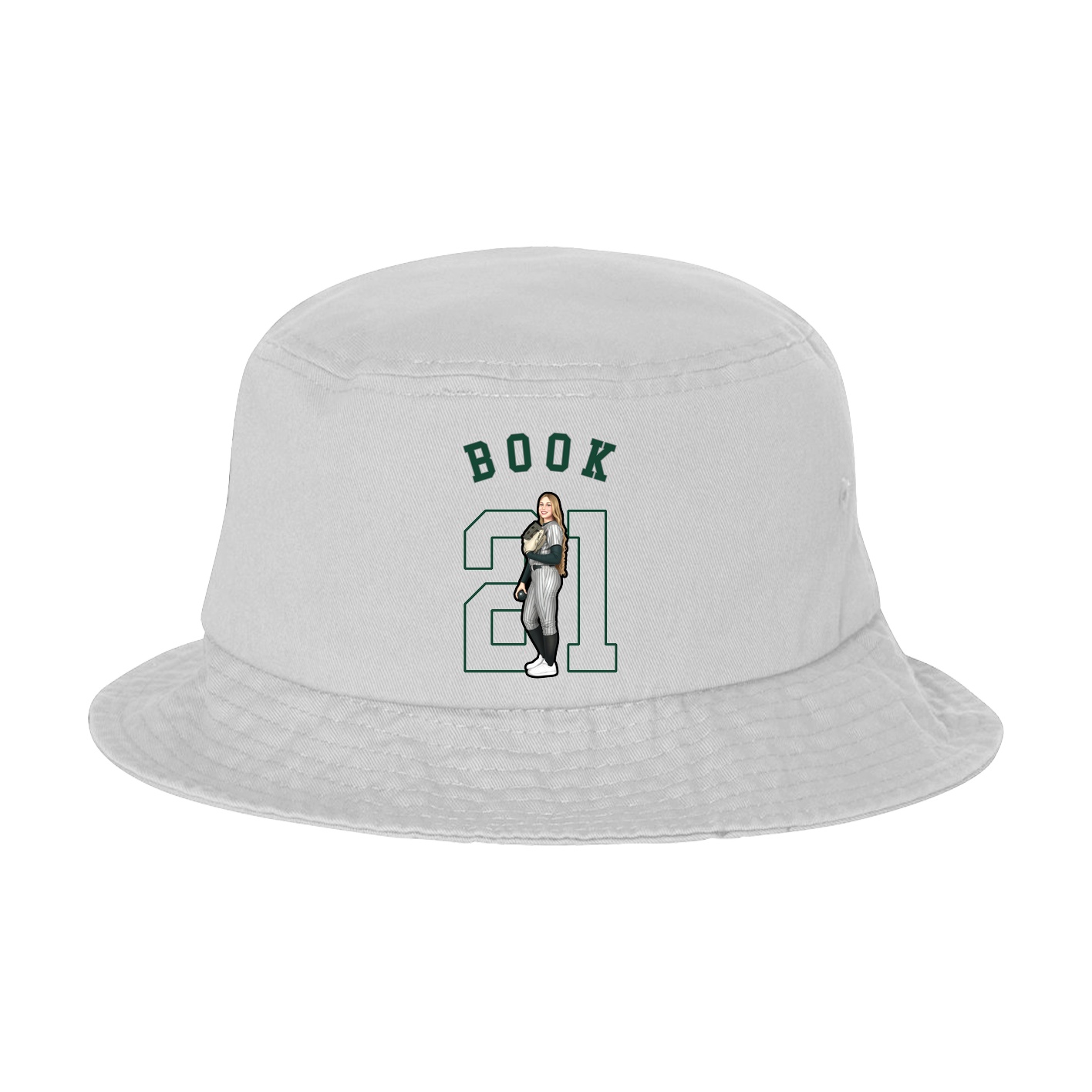 Bucket Cap — Shirsey Arch in White