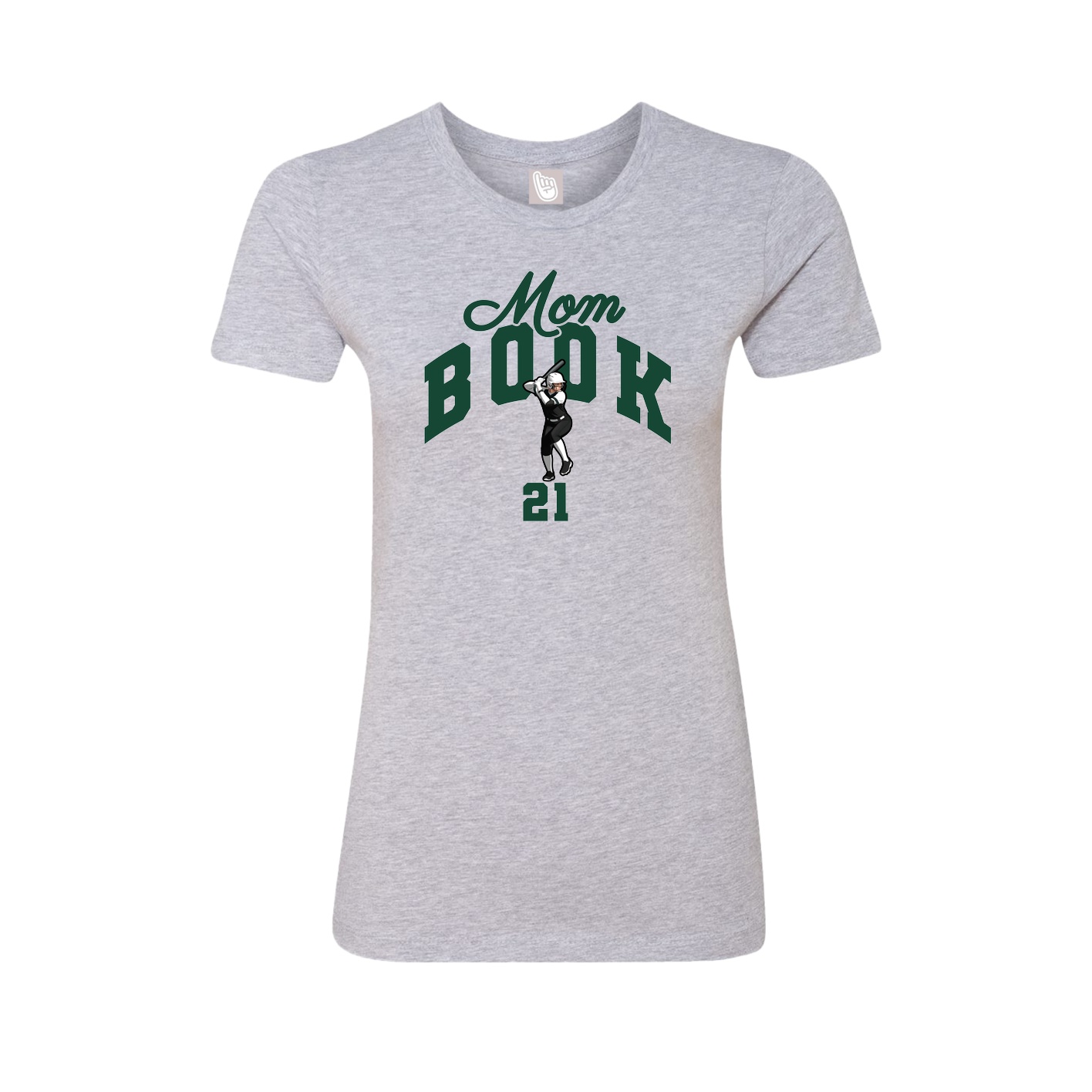 Womens Tee — Mothers Day Arch in Grey