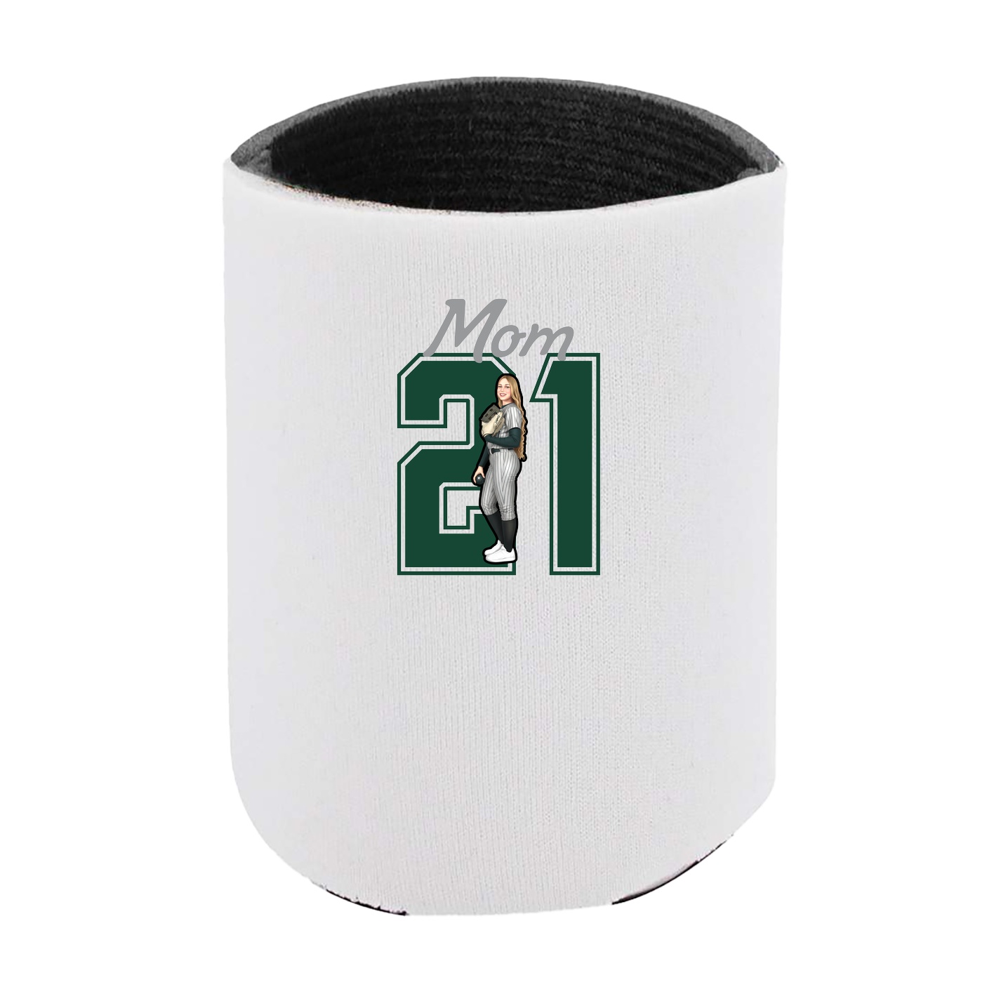 Can Holder — Mothers Day Shirsey in White