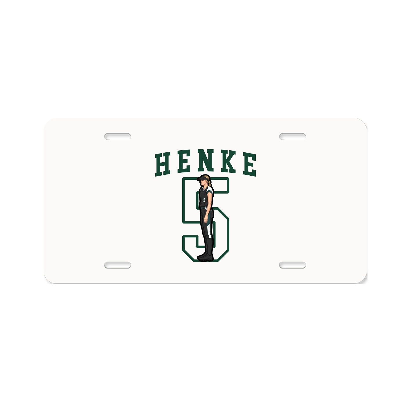 License Plate — Shirsey in Classic