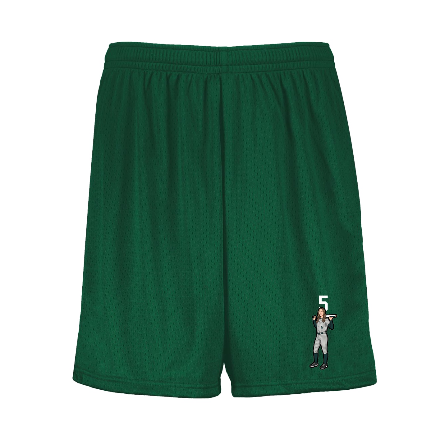 Shorts — Number Top in Green