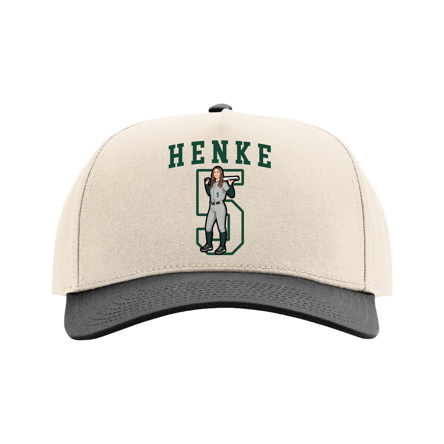 Full Fabric Five-Panel Champ Cap