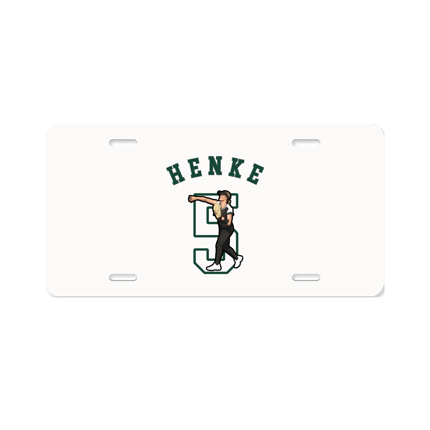 License Plate — Shirsey Arch in Classic