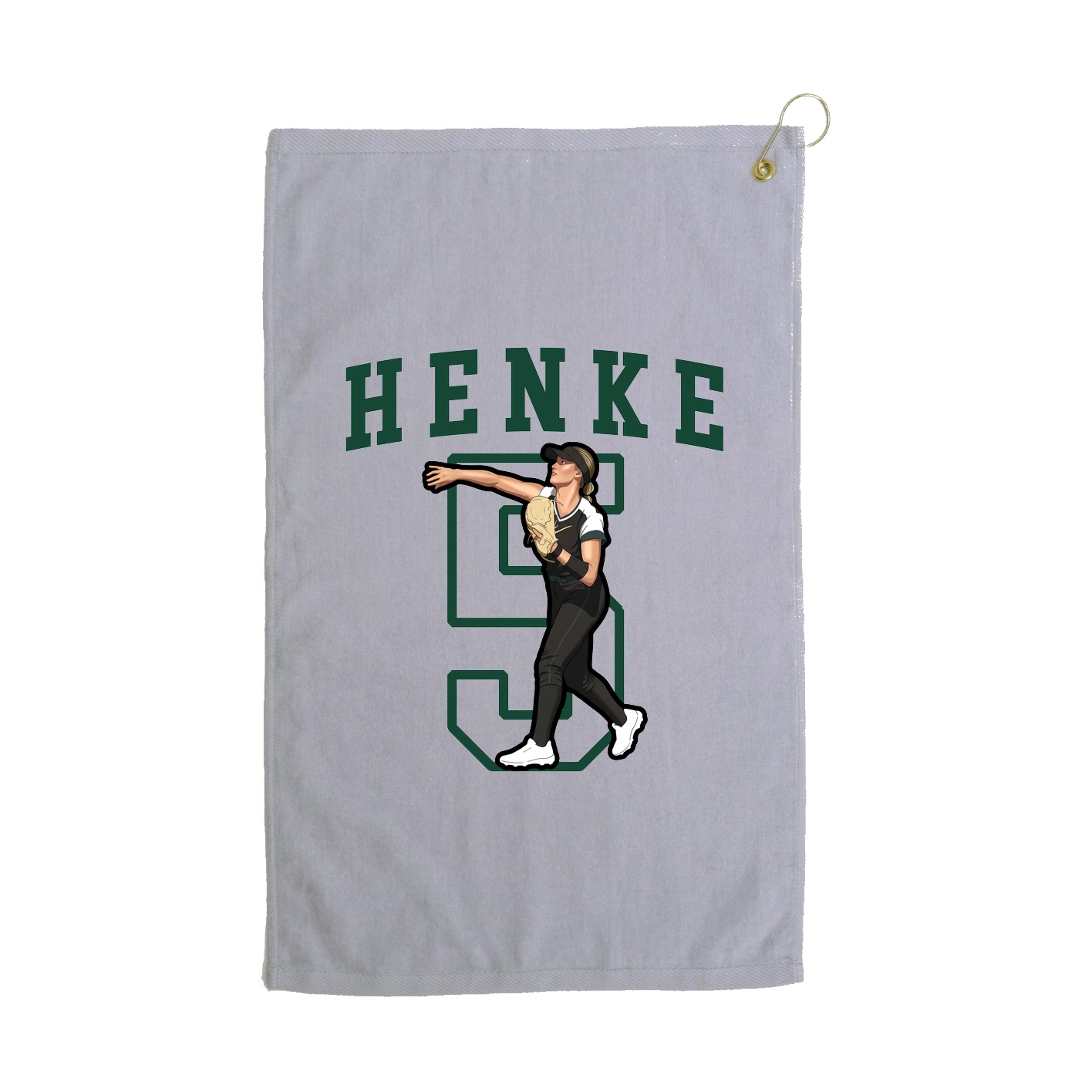 Golf Towel — Shirsey in Grey