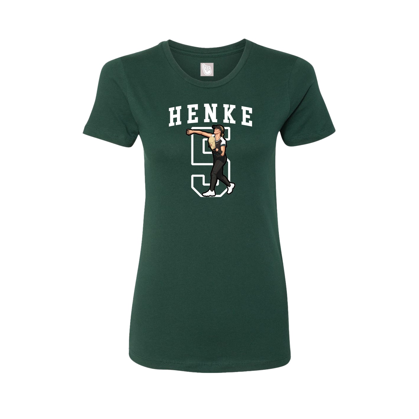 Fitted Women's Tee — Shirsey in Green