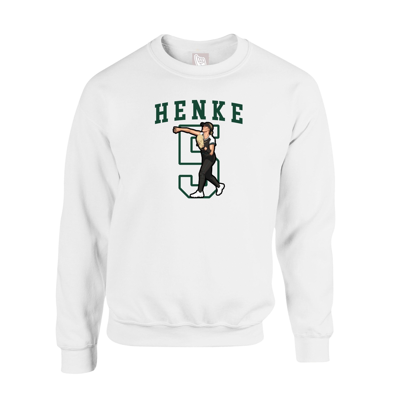 Fleece Crew — Shirsey in White