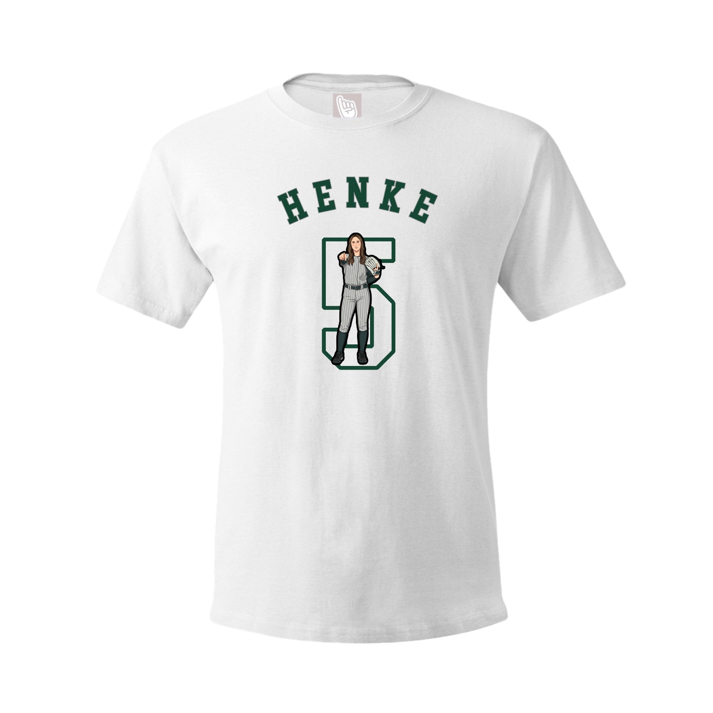 Tee — Shirsey Arch in White