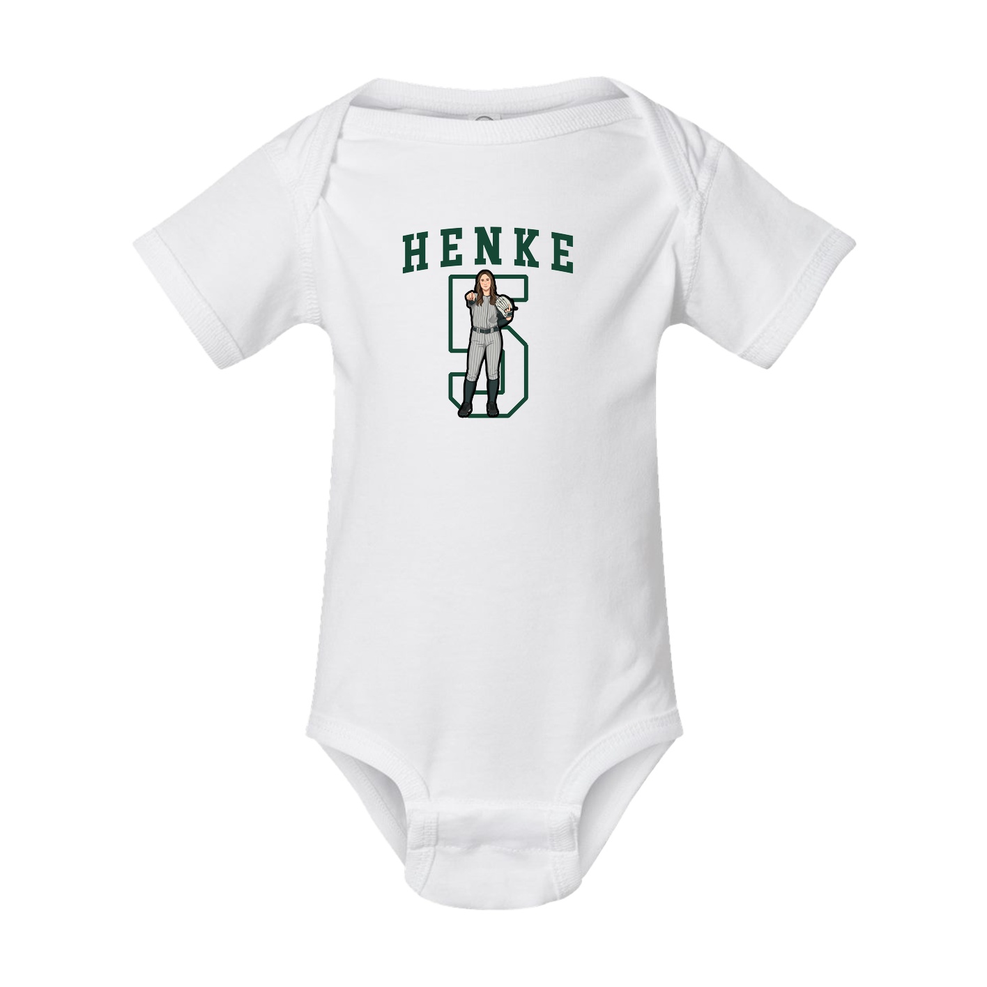 Baby Onesie — Shirsey in White