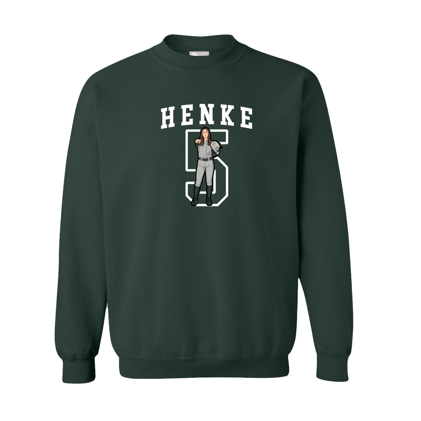 Fleece Crew — Shirsey in Green