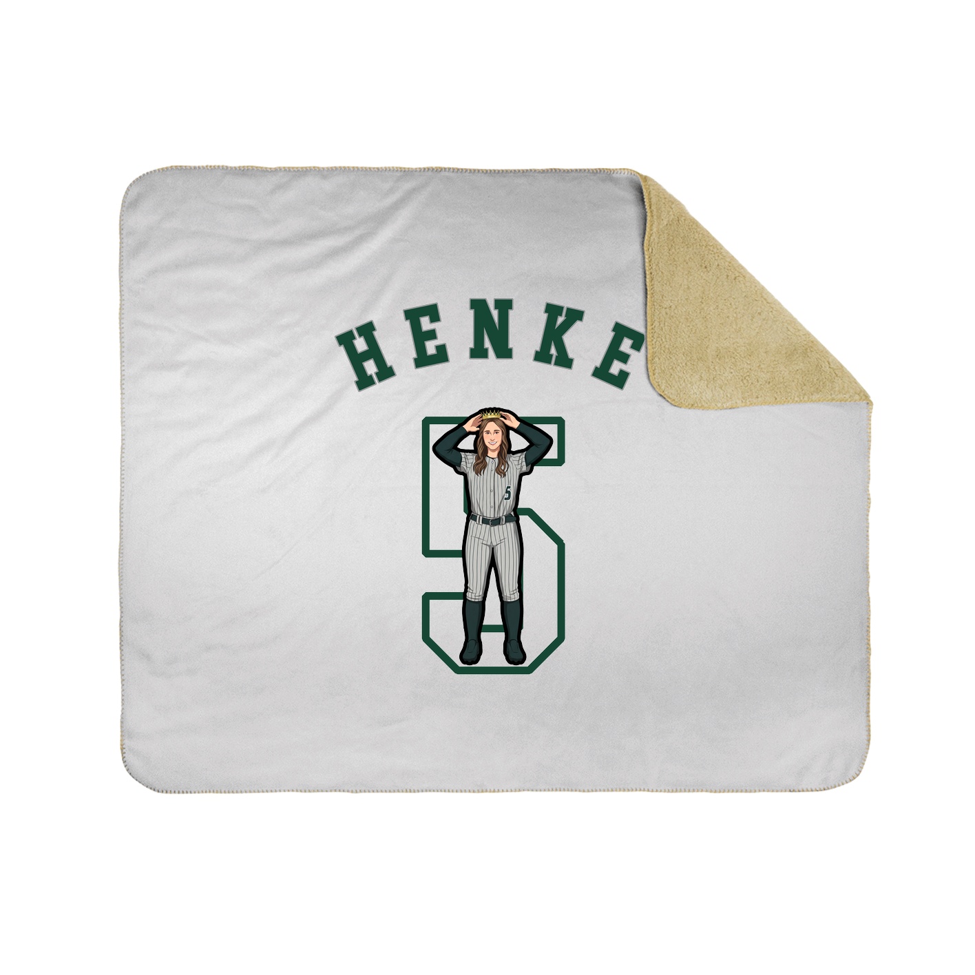 Throw Blanket — Shirsey Arch in White