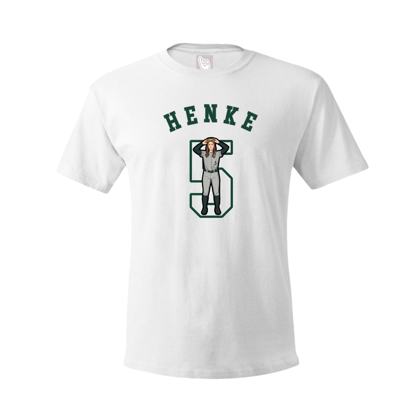 Youth Tee — Shirsey Arch in White