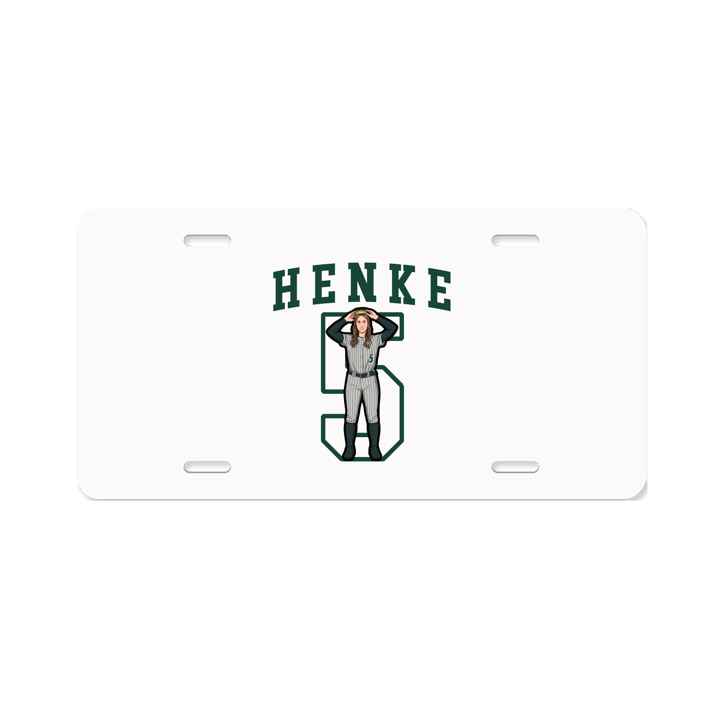 License Plate — Shirsey in Classic
