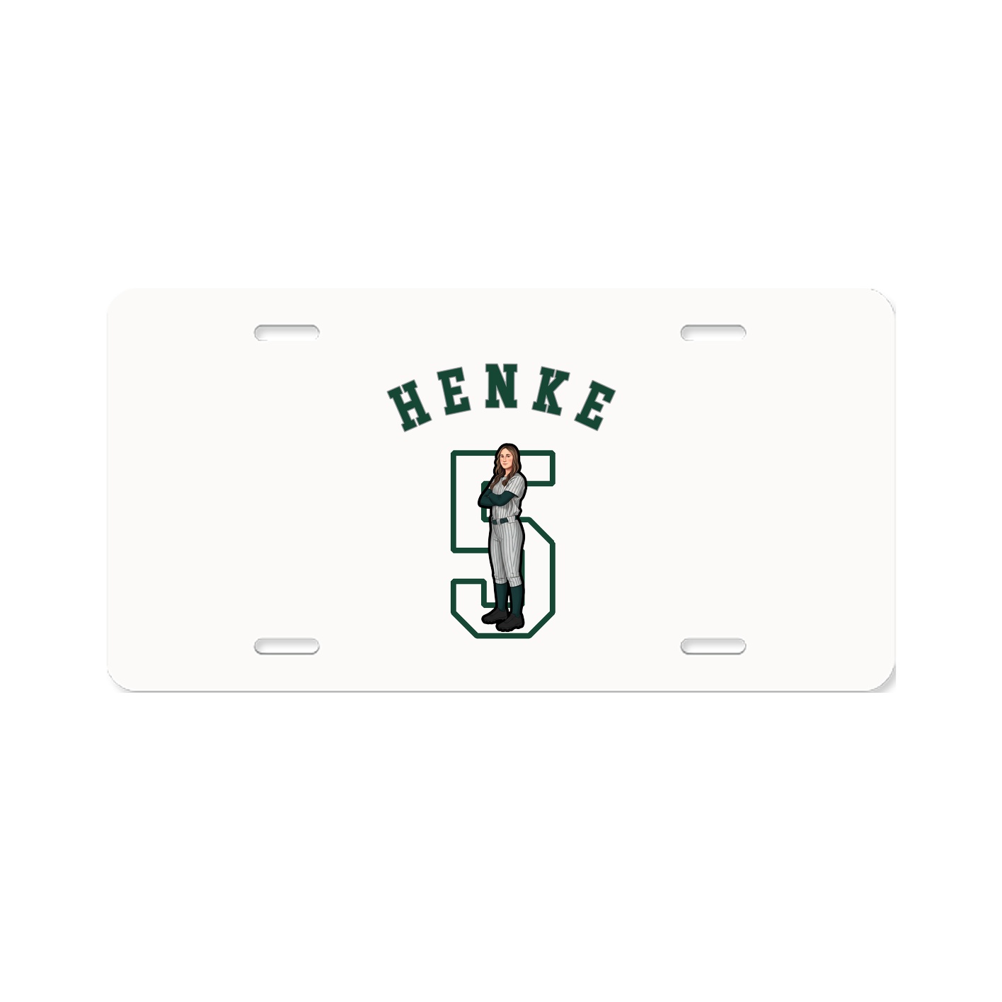 License Plate — Shirsey Arch in Classic