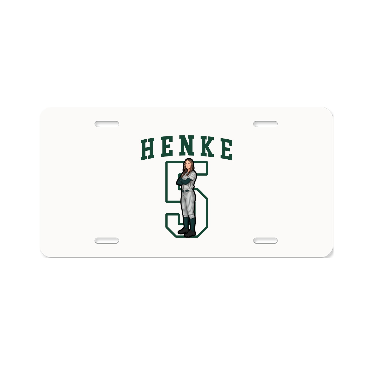 Aluminum License Plate