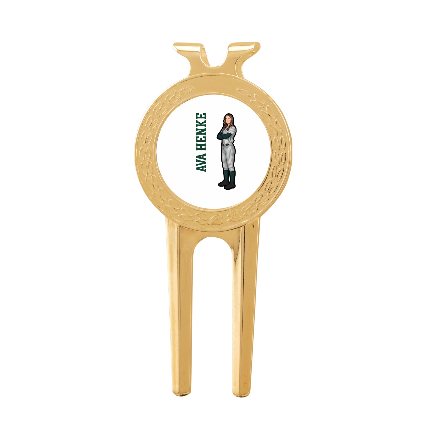 Divot Tool with Ball Marker — Name Vertical in Classic
