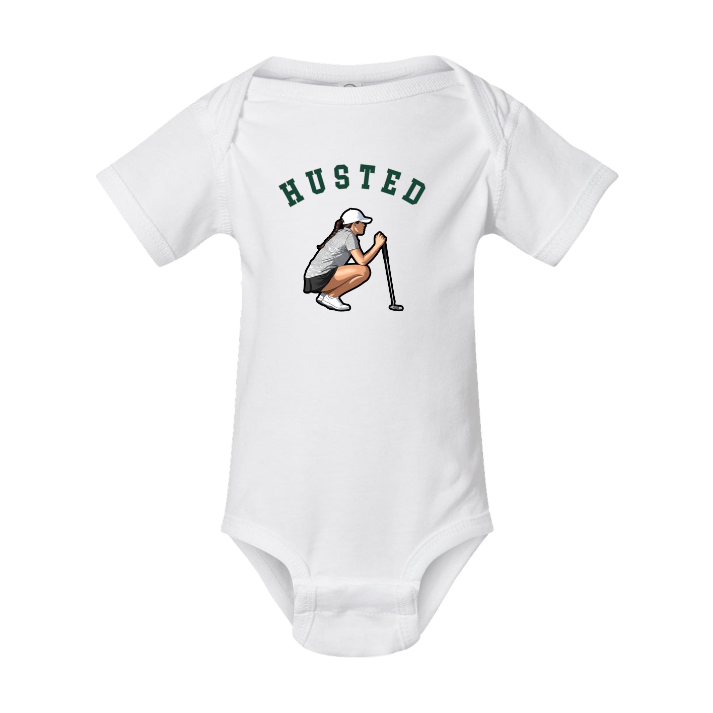 Baby Onesie — Shirsey Arch in White