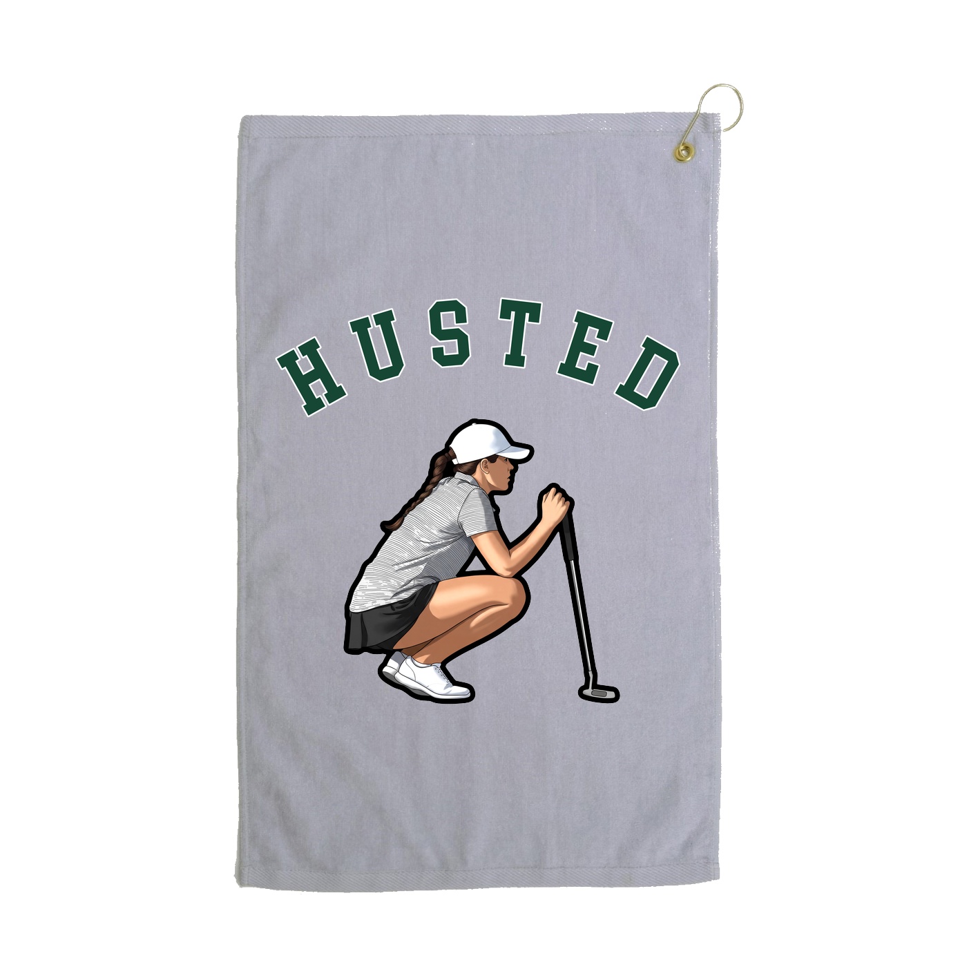 Golf Towel — Shirsey Arch in Grey