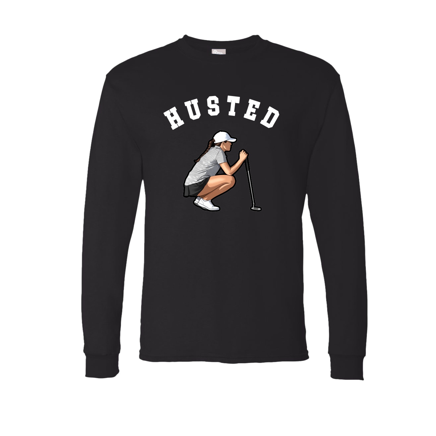 Long Sleeve Tee — Shirsey Arch in Black