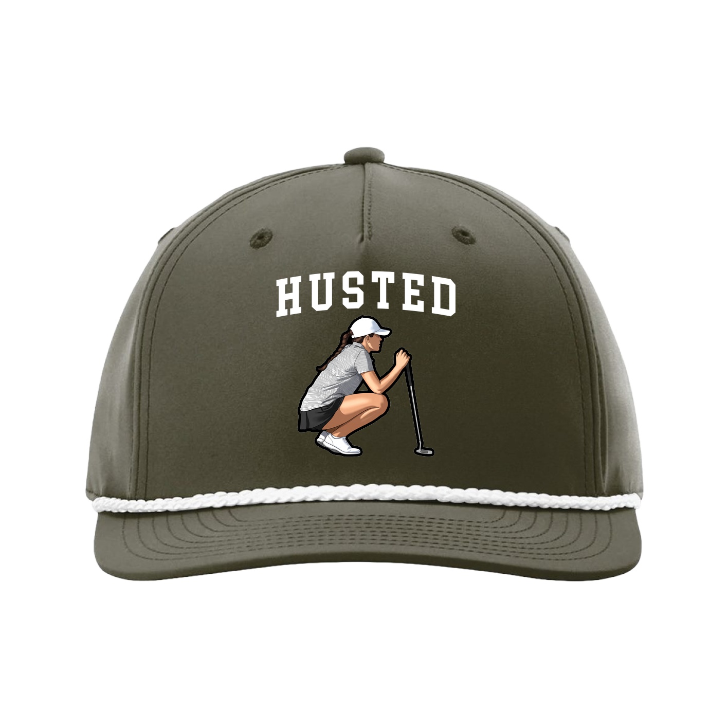 Five-Panel Classic Rope Cap — Shirsey in Green