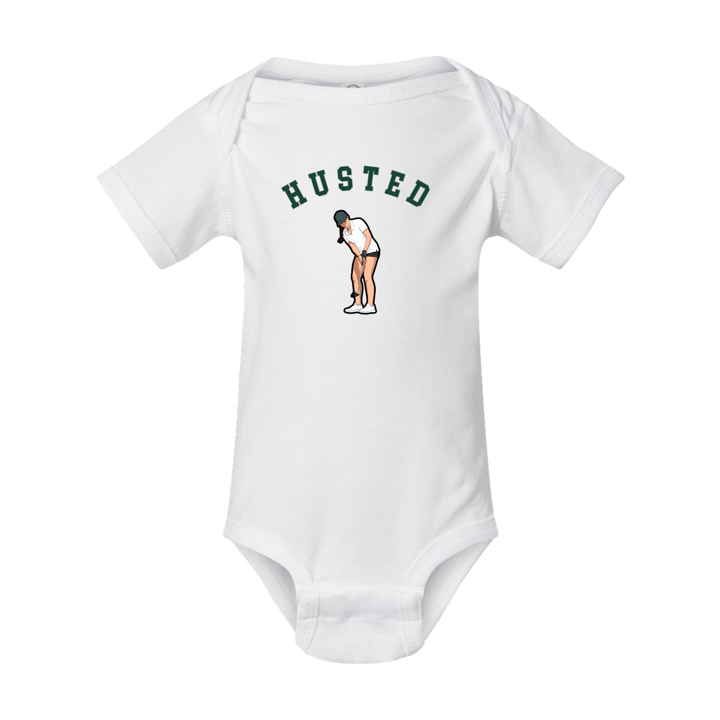 Baby Onesie — Shirsey Arch in White