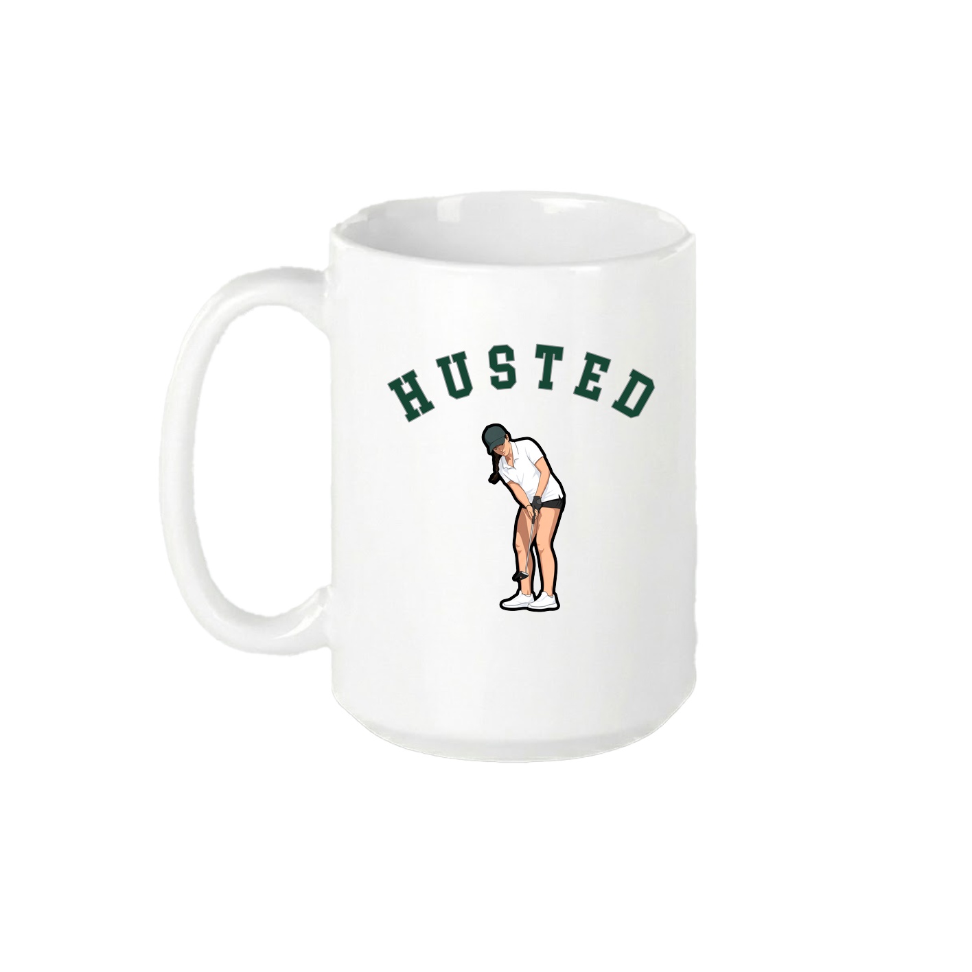 15oz Coffee Mug — Shirsey Arch in White