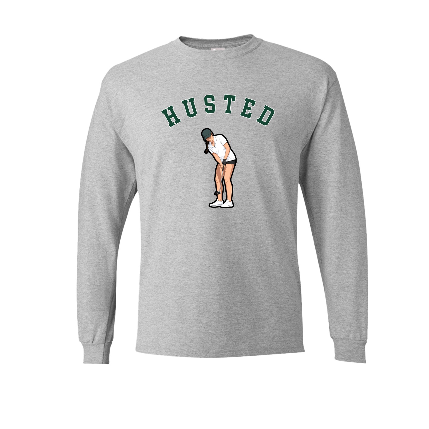 Long Sleeve Tee — Shirsey Arch in Grey
